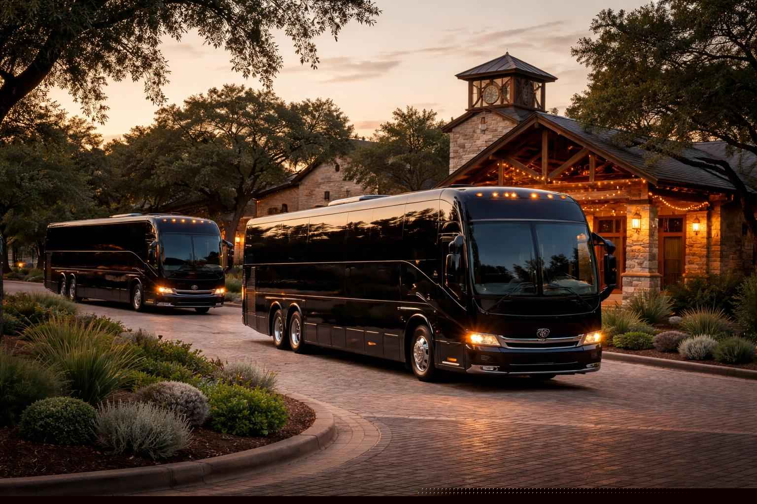 Boerne Texas Buses