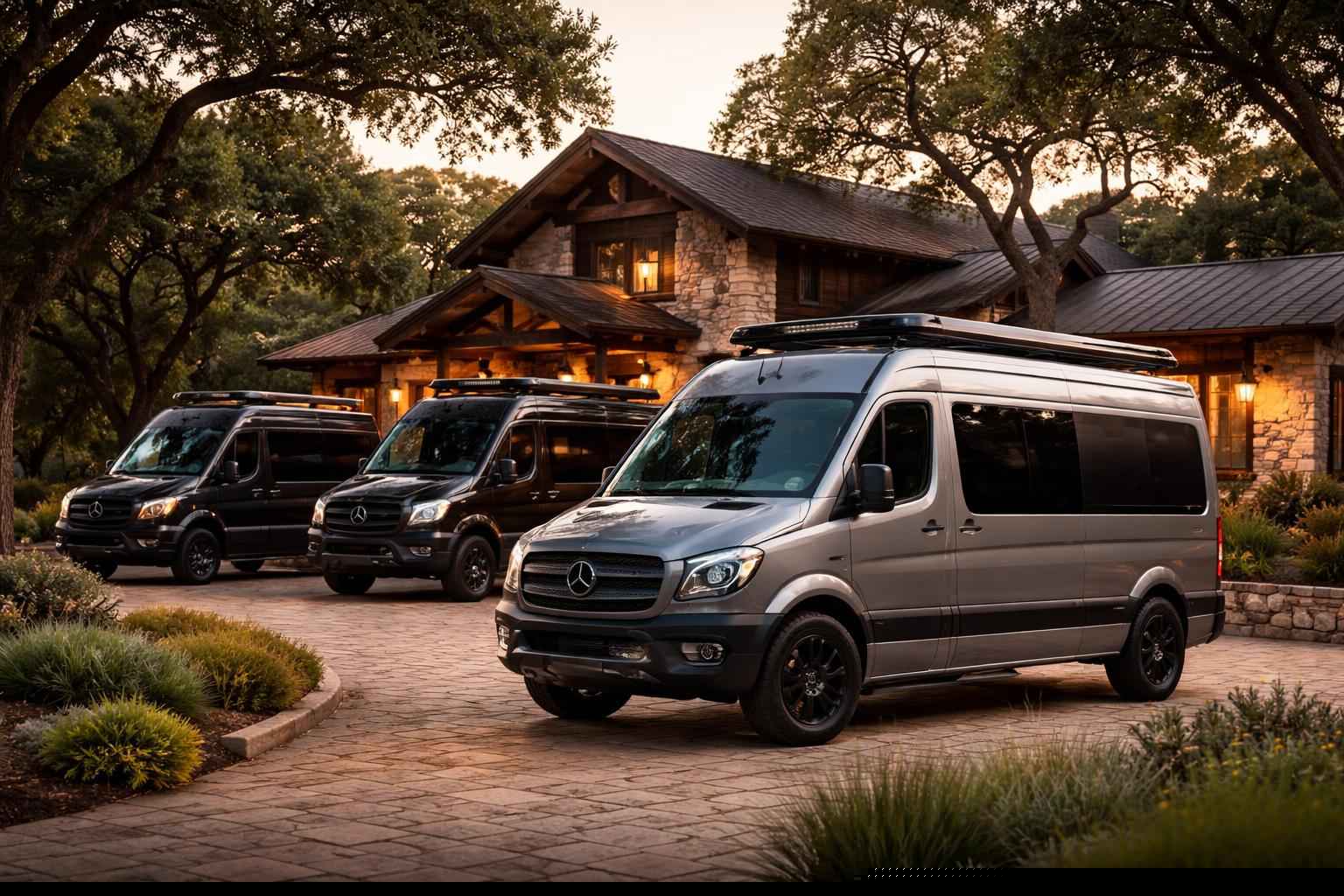 Luxury Sprinter Vans For Boerne Groups