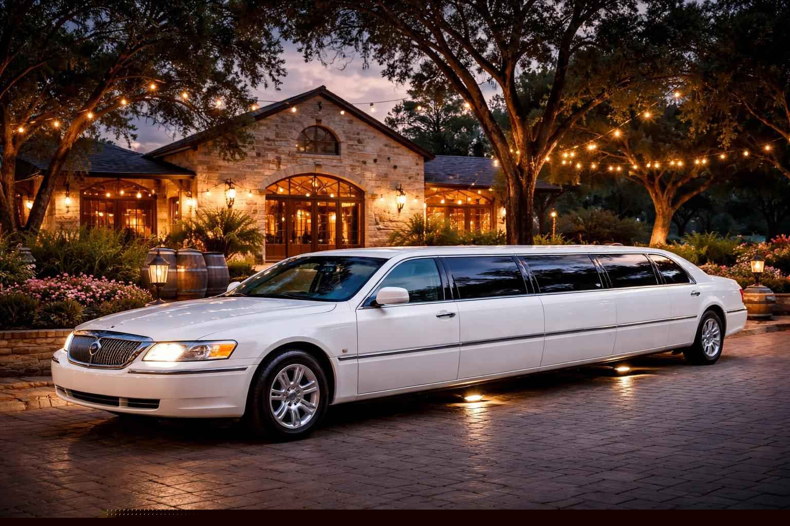 Boerne Texas White Limo Service