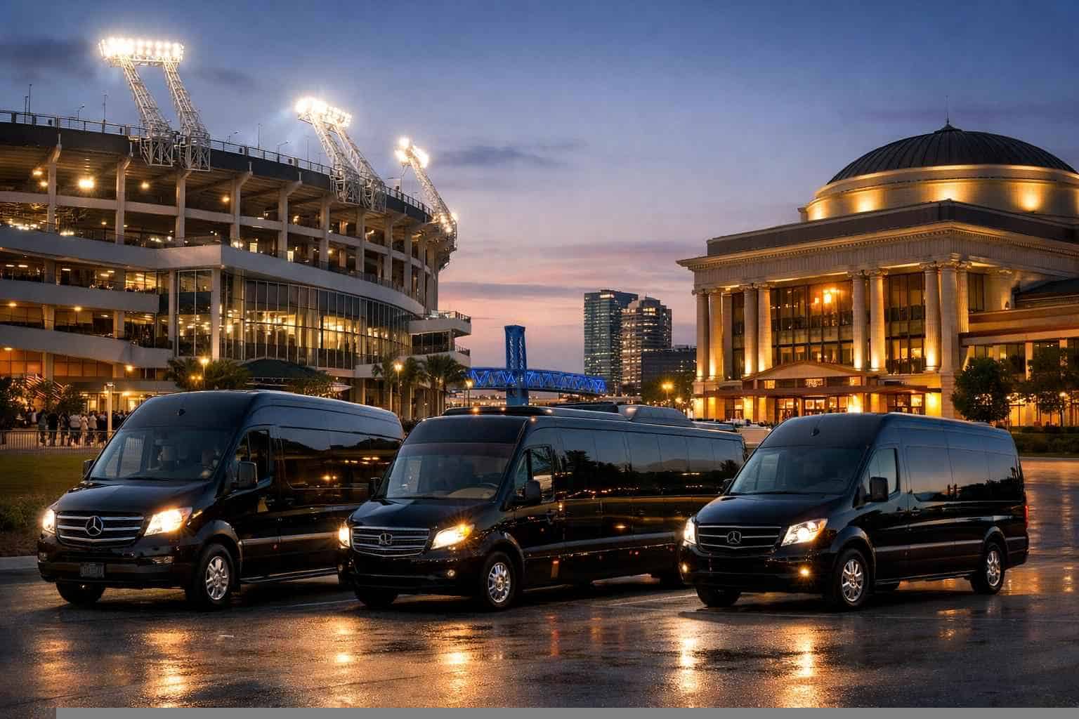 Can I Book Jacksonville Florida Shuttles For Popular Venues And Stadiums?