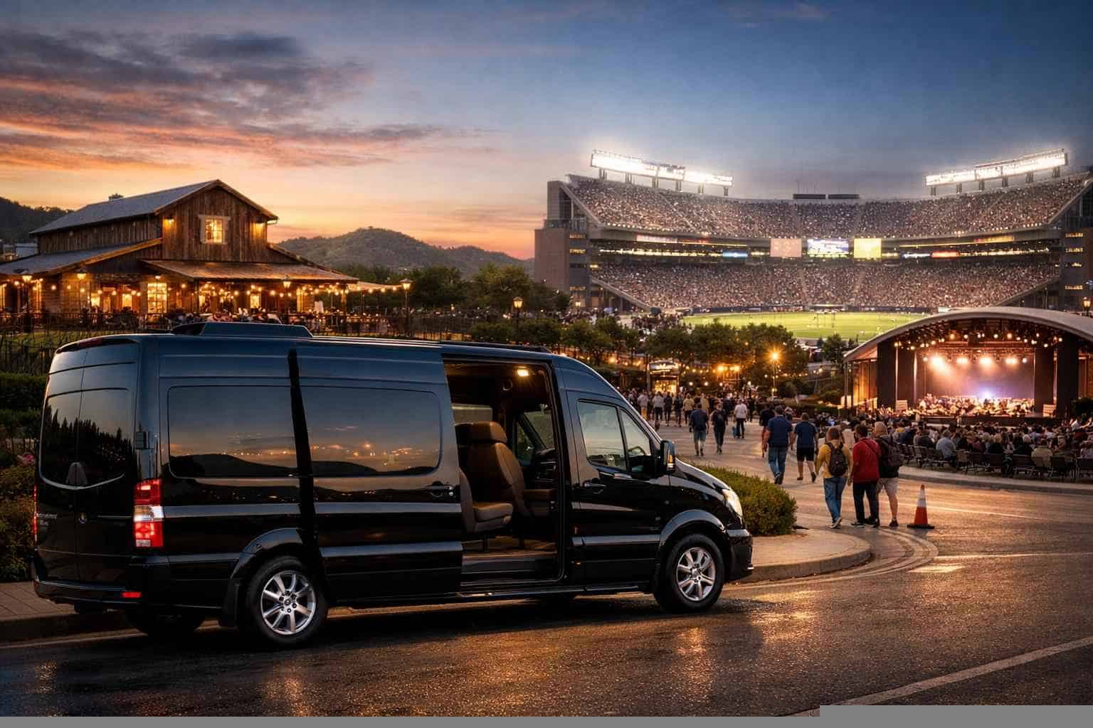 Can I Book Johnson City Texas Shuttles for Popular Venues and Stadiums