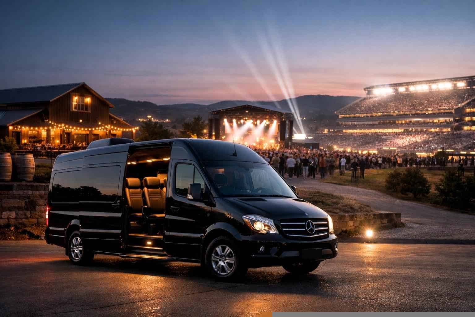 Can I Book Johnson City Texas Shuttles for Popular Venues and Stadiums?