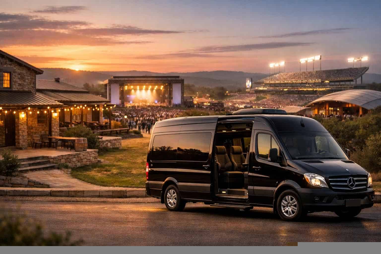Can I Book Johnson City Texas Shuttles for Popular Venues and Stadiums