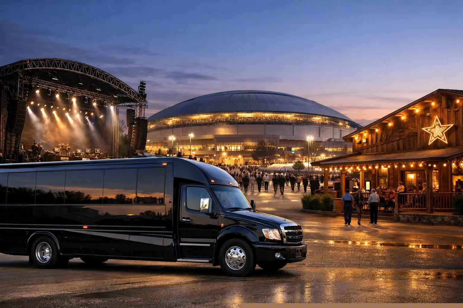 Can I Book Kerrville Texas Shuttles For Popular Venues And Stadiums