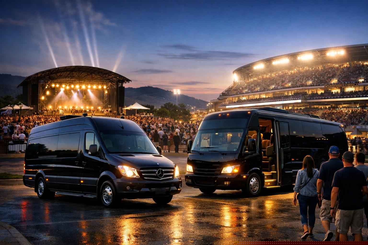 Can I Book Kerrville Texas Shuttles For Popular Venues And Stadiums