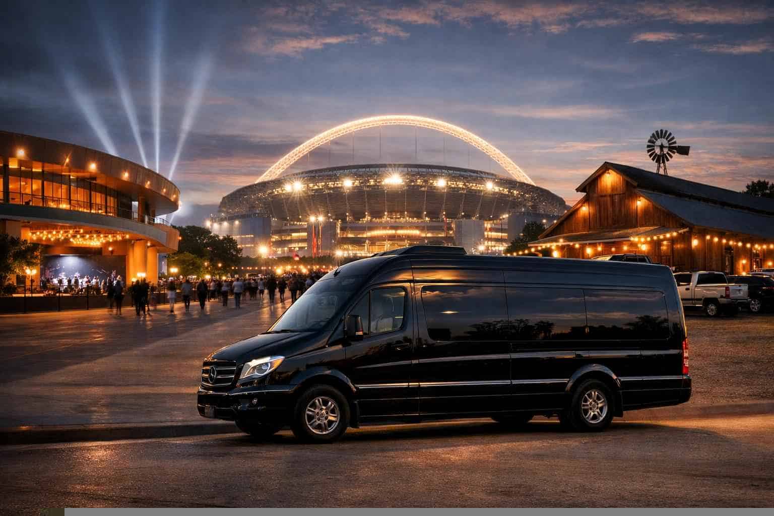 Can I Book Kerrville Texas Shuttles For Popular Venues And Stadiums?