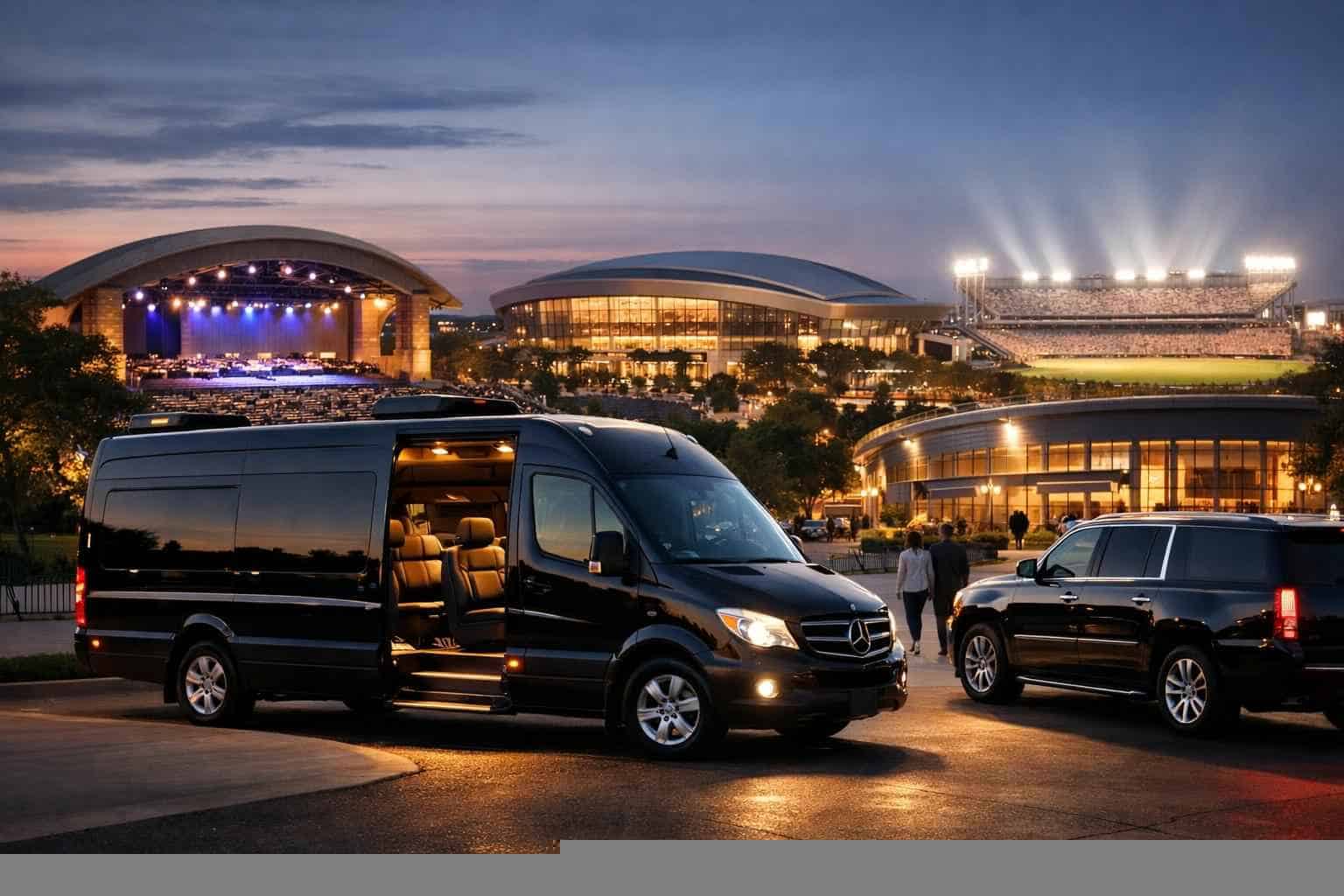 Can I Book McKinney Texas Shuttles For Popular Venues And Stadiums