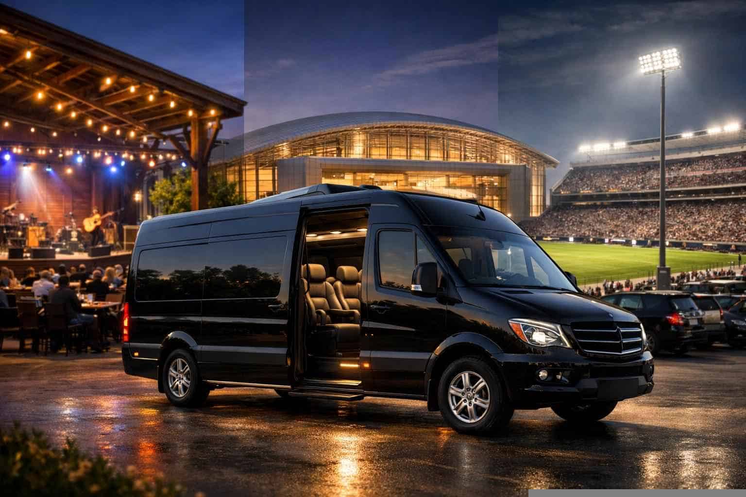 Can I Book McKinney Texas Shuttles For Popular Venues And Stadiums?