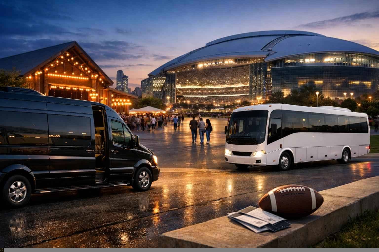 Can I Book McKinney Texas Shuttles For Popular Venues And Stadiums