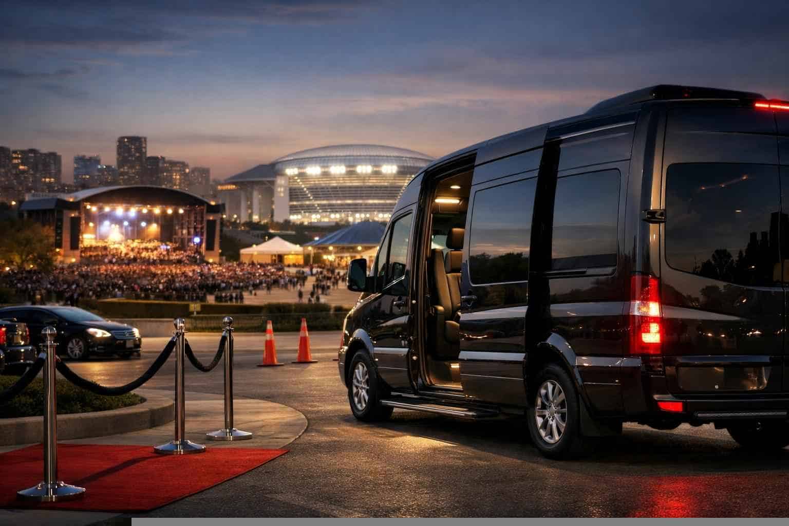Can I Book McKinney Texas Shuttles For Popular Venues And Stadiums?