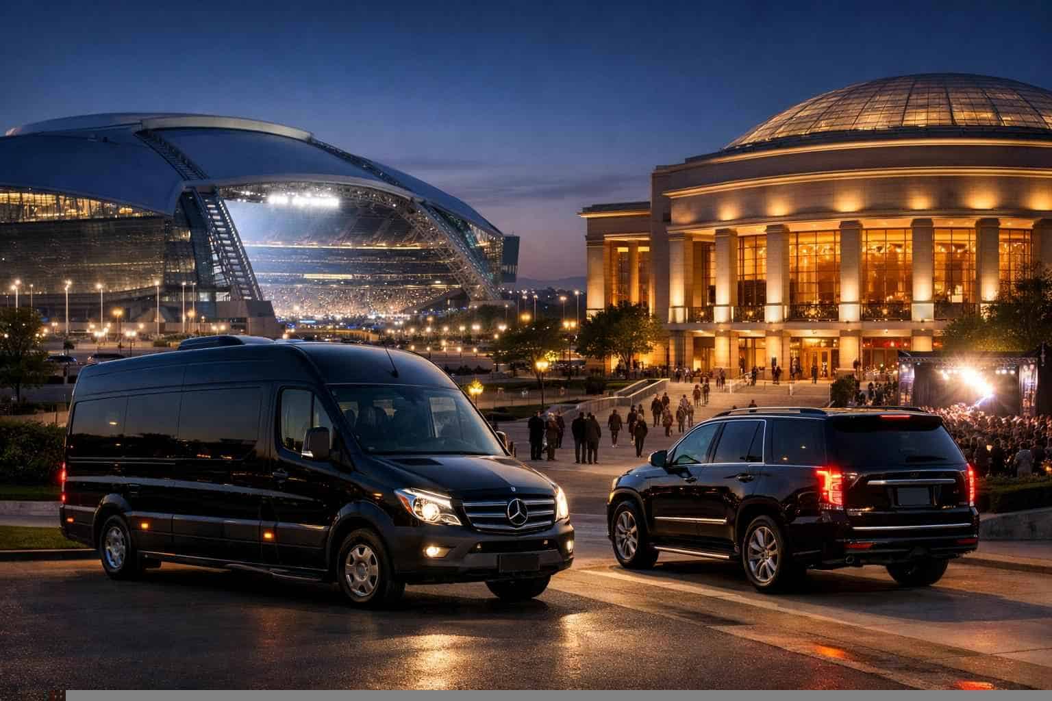 Can I Book McKinney Texas Shuttles For Popular Venues And Stadiums