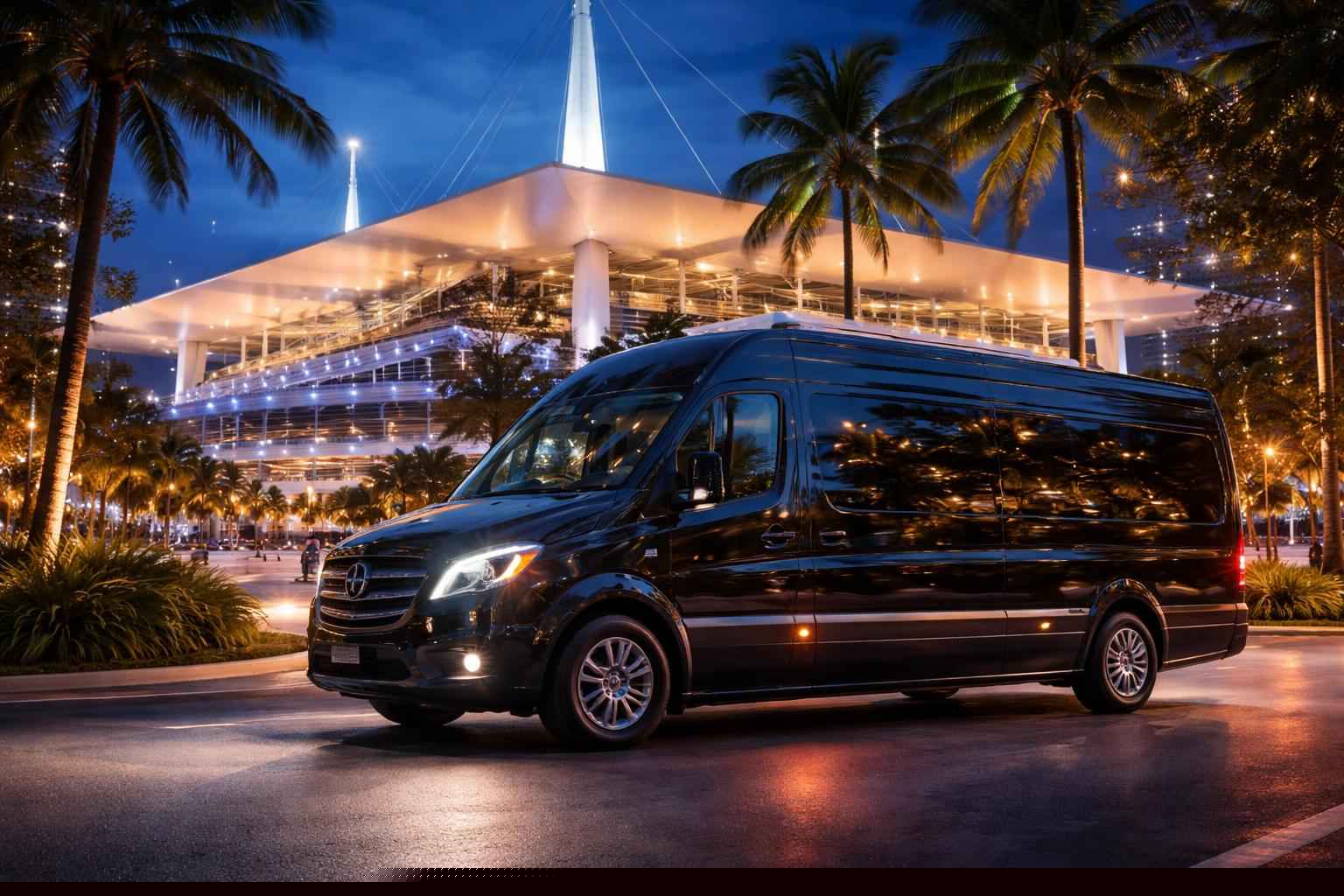 Can I book Miami Florida shuttles for popular venues and stadiums?