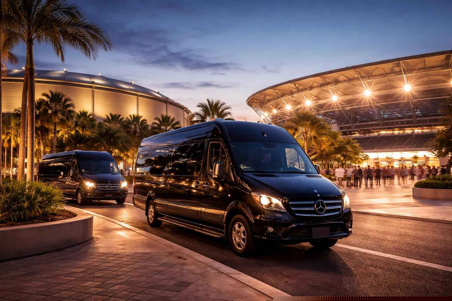 Can I book St. Petersburg Florida shuttles for popular venues and stadiums?