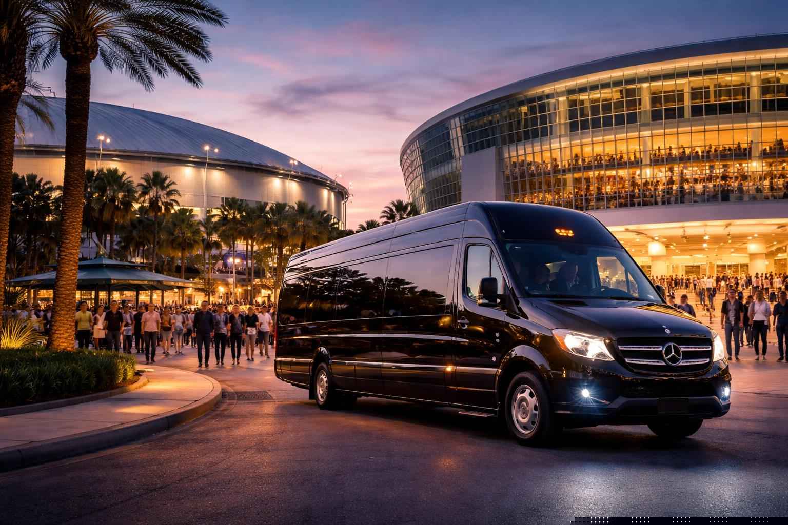 Can I book St. Petersburg Florida shuttles for popular venues and stadiums?