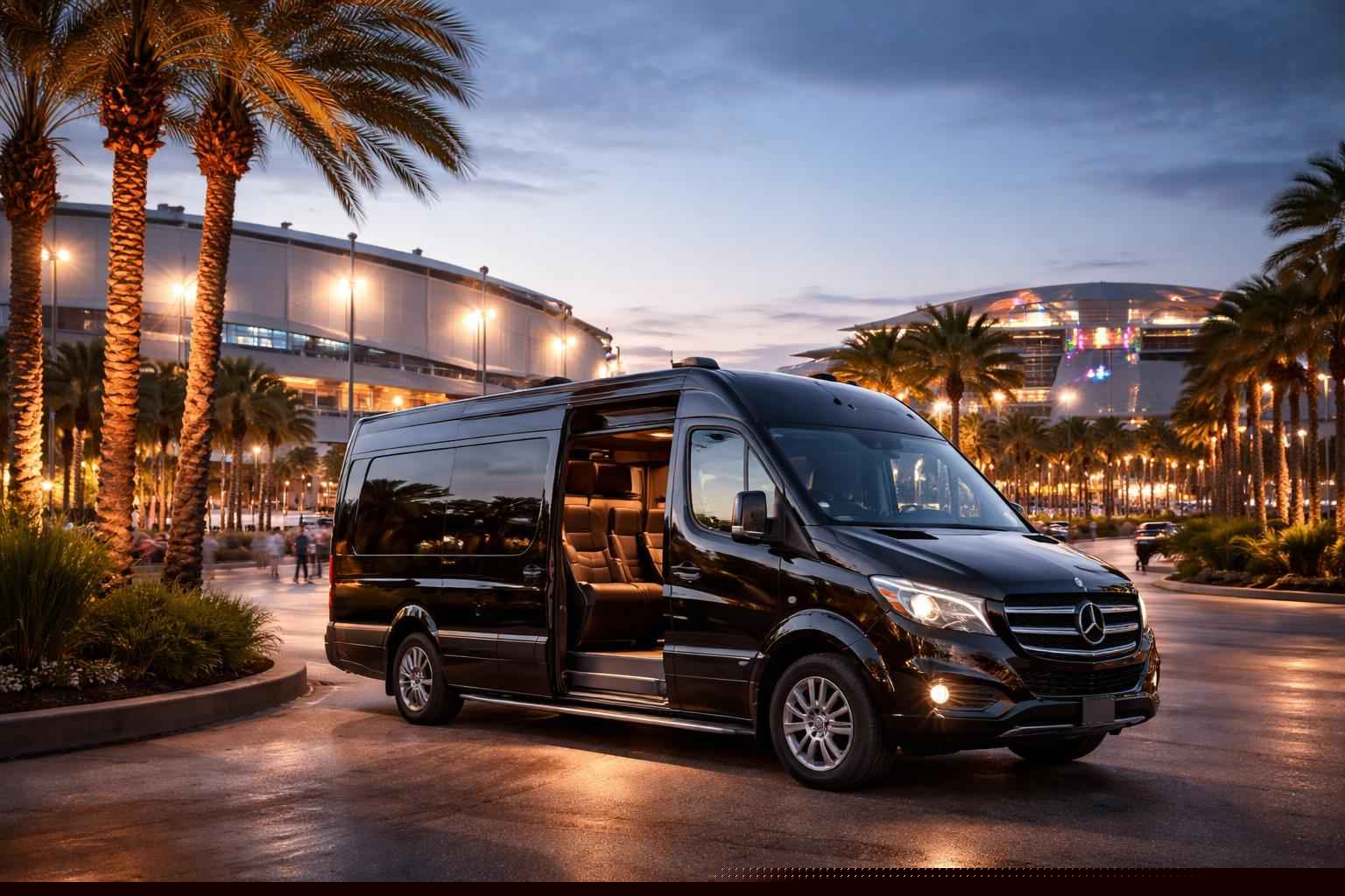 Can I book St. Petersburg Florida shuttles for popular venues and stadiums?
