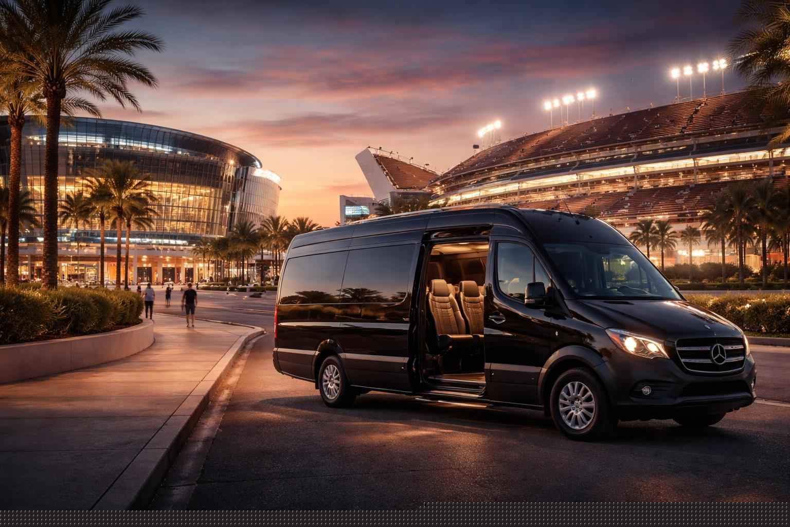 Can I book Tampa Florida shuttles for popular venues and stadiums?