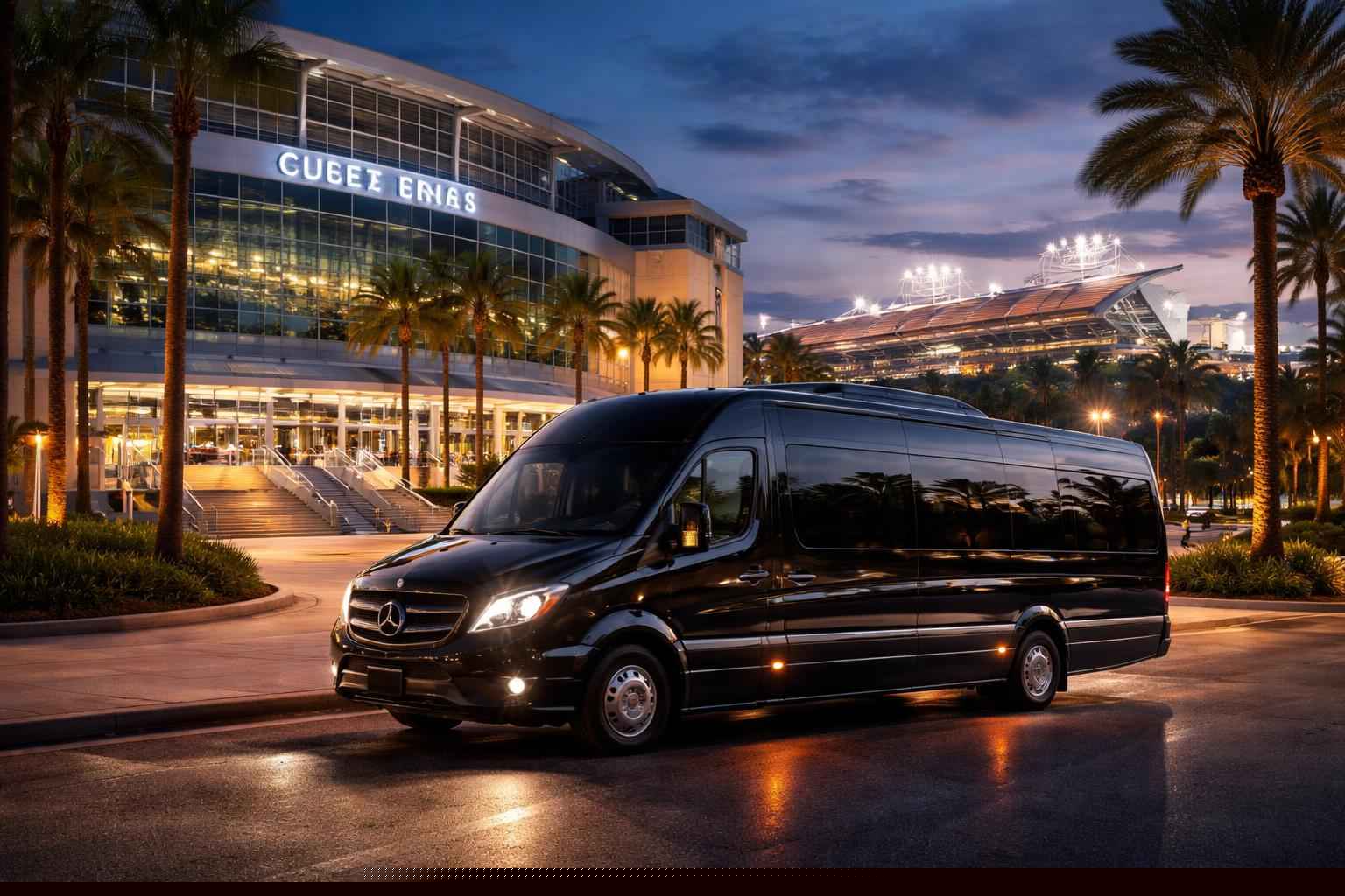 Can I book Tampa Florida shuttles for popular venues and stadiums?