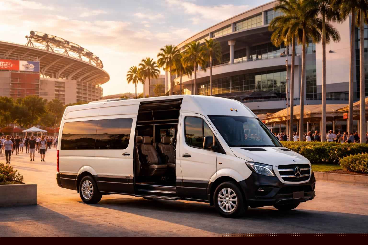 Can I book Tampa Florida shuttles for popular venues and stadiums?