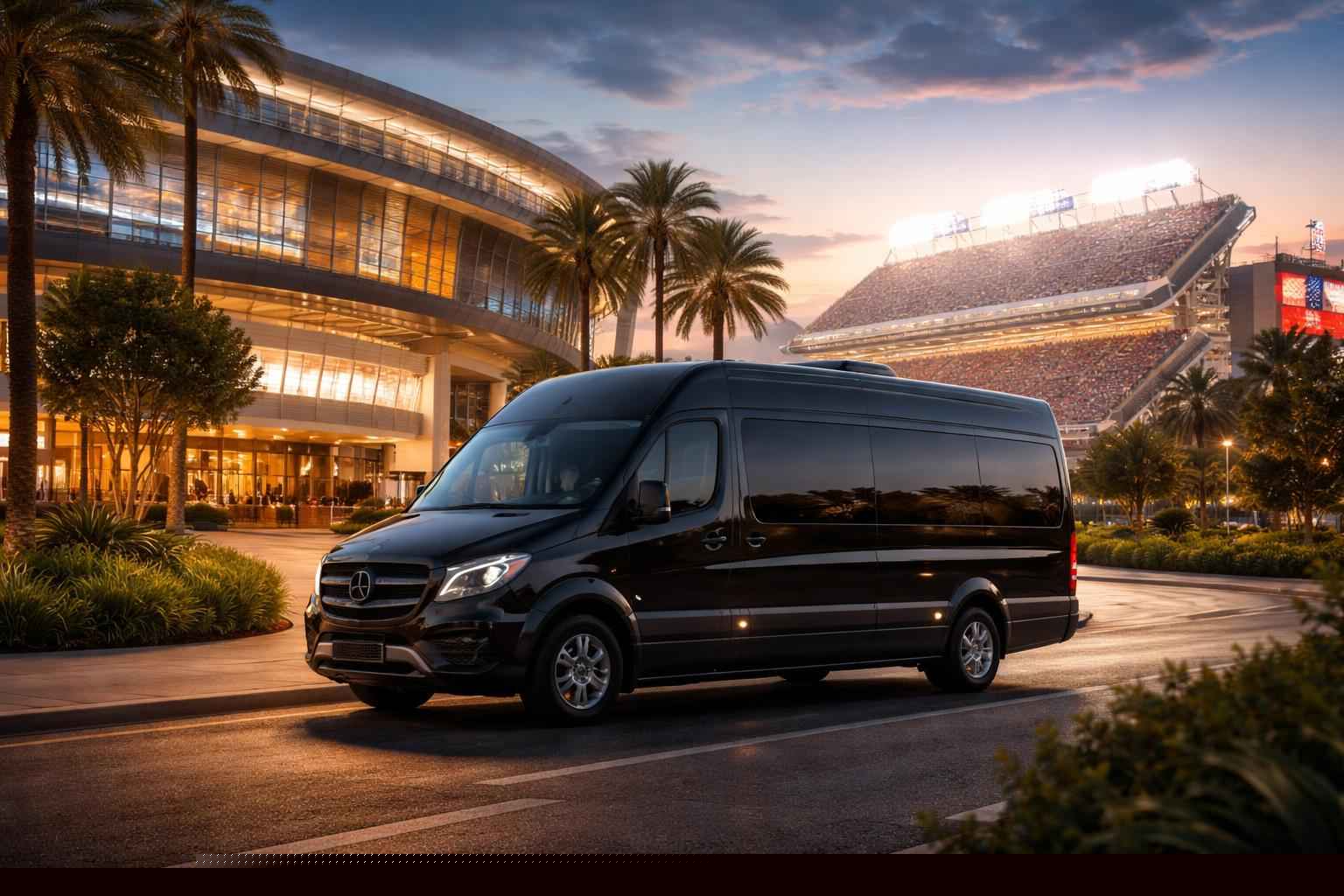 Can I book Tampa Florida shuttles for popular venues and stadiums?
