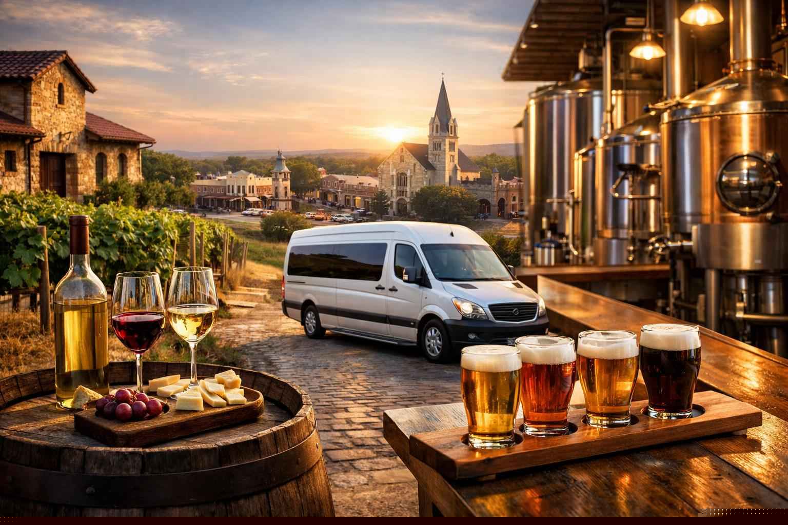 Can You Handle Multi-Stop Winery Brewery City Tours Around Fredericksburg Texas?