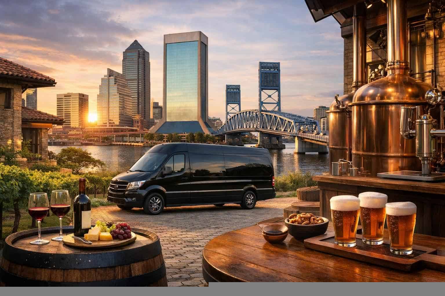 Can You Handle Multi Stop Winery Brewery City Tours Around Jacksonville Florida