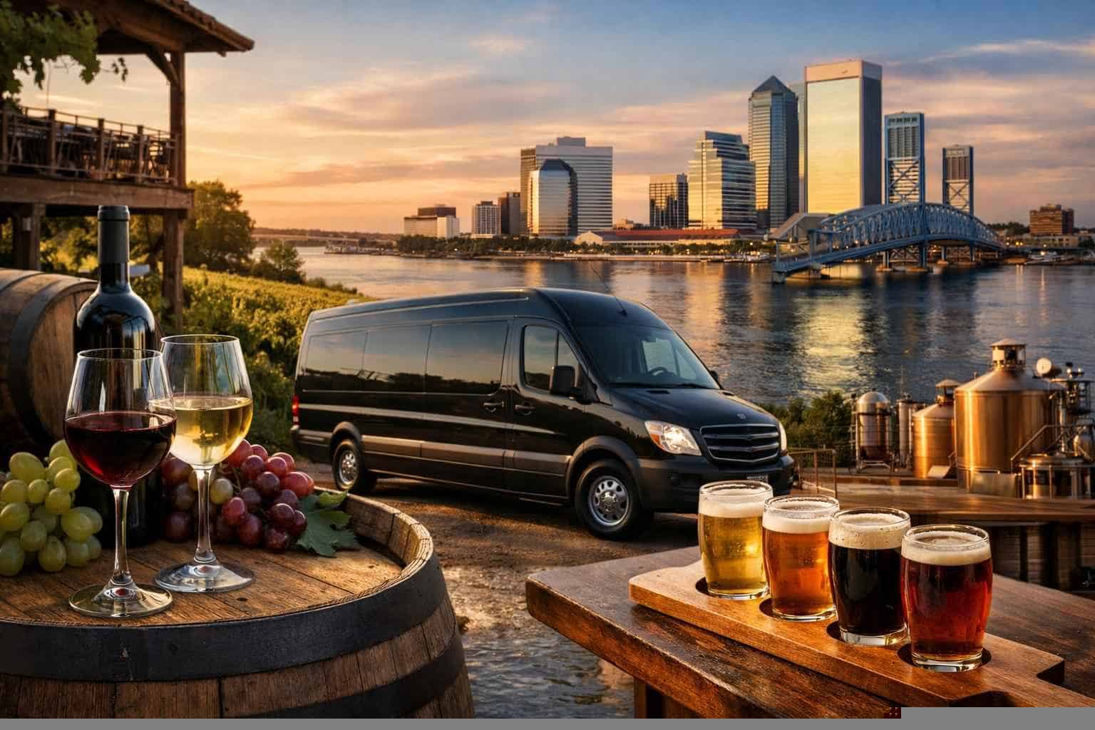 Can You Handle Multi Stop Winery Brewery City Tours Around Jacksonville Florida