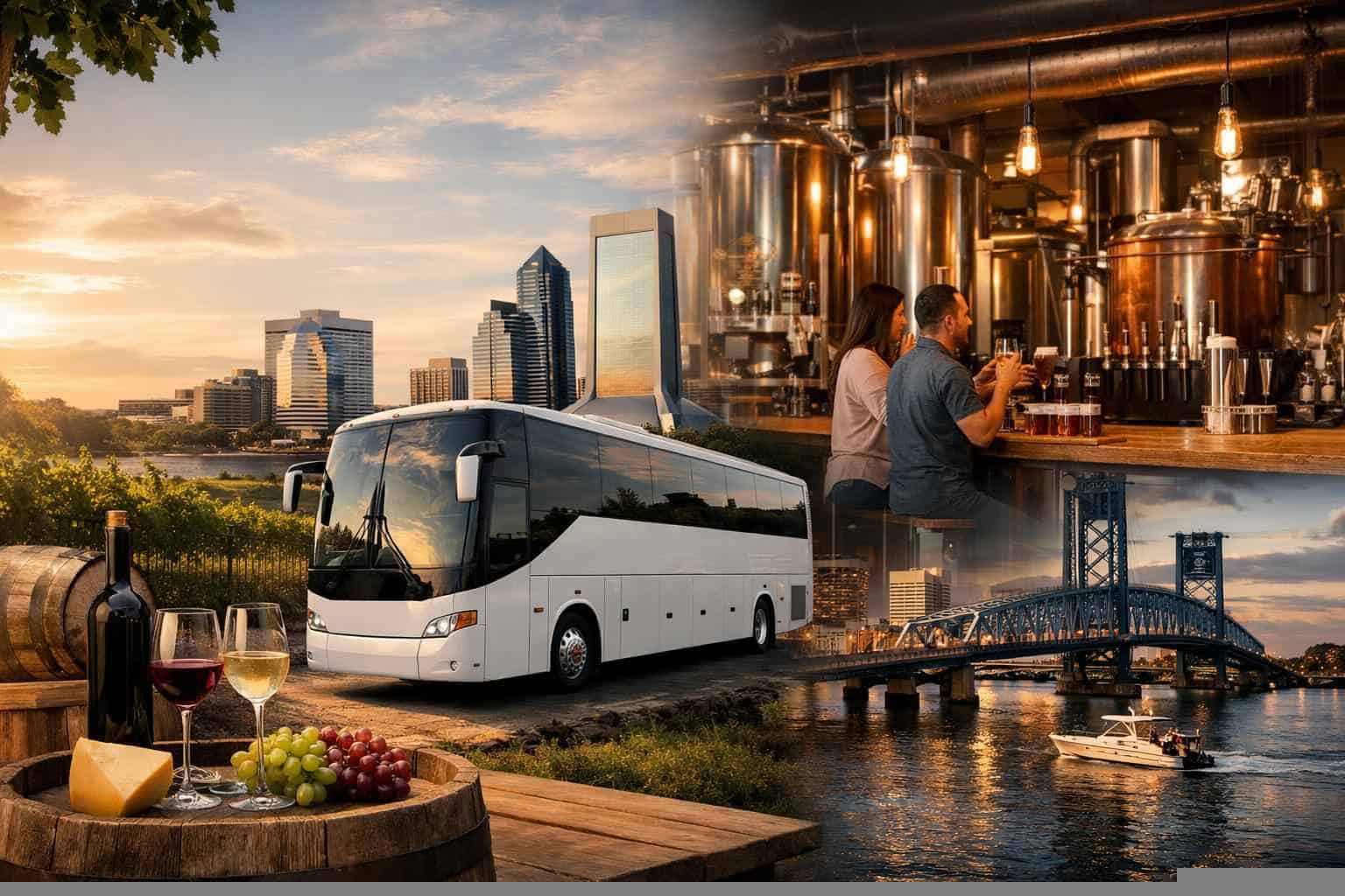 Can You Handle Multi Stop Winery Brewery City Tours Around Jacksonville Florida?