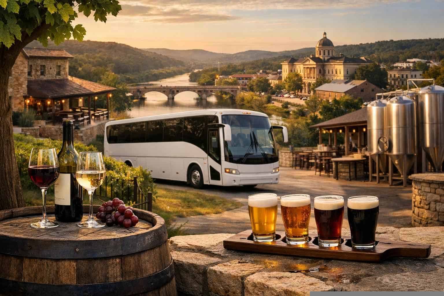 Can You Handle Multi Stop Winery Brewery City Tours Around Kerrville Texas