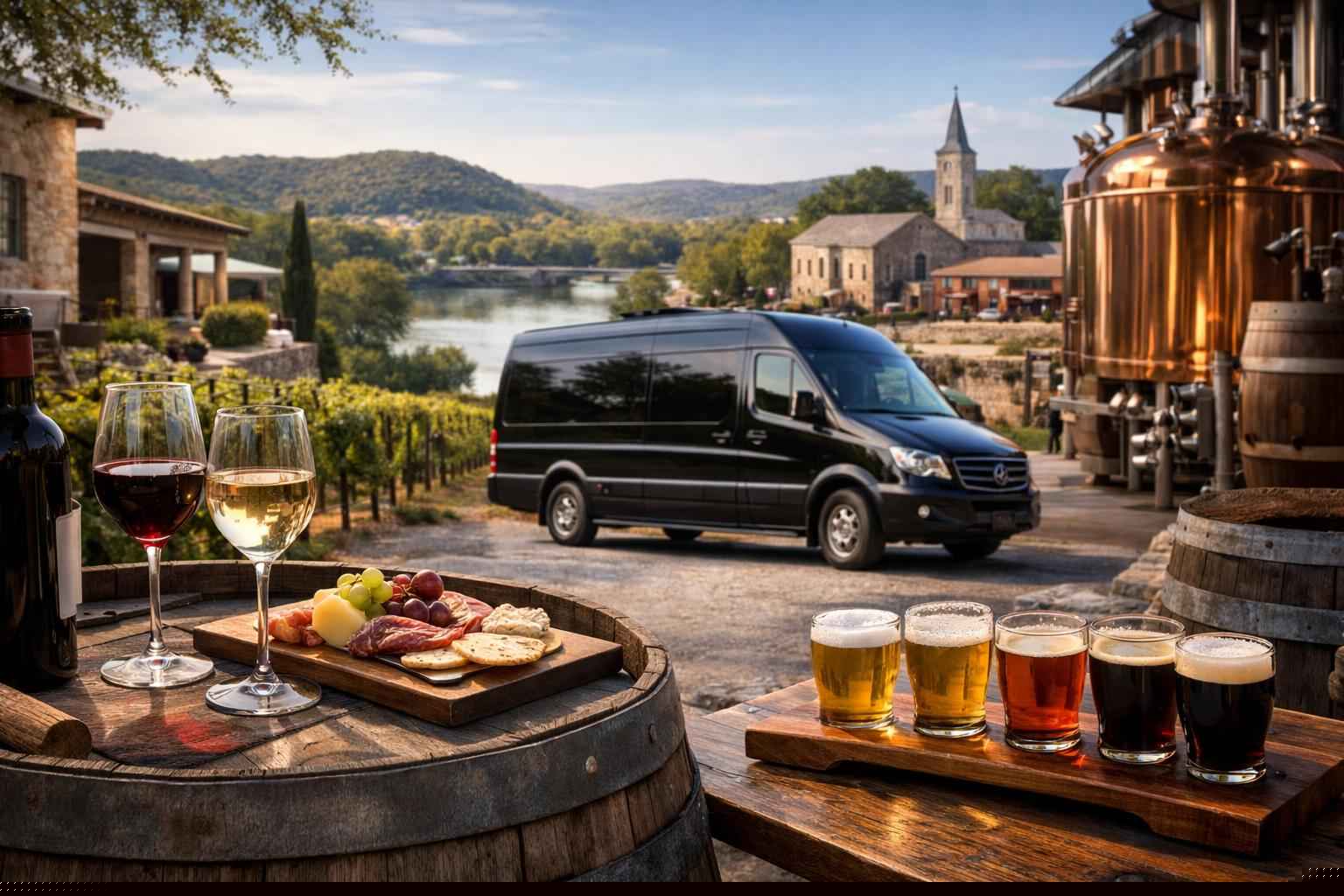 Can You Handle Multi Stop Winery Brewery City Tours Around Kerrville Texas
