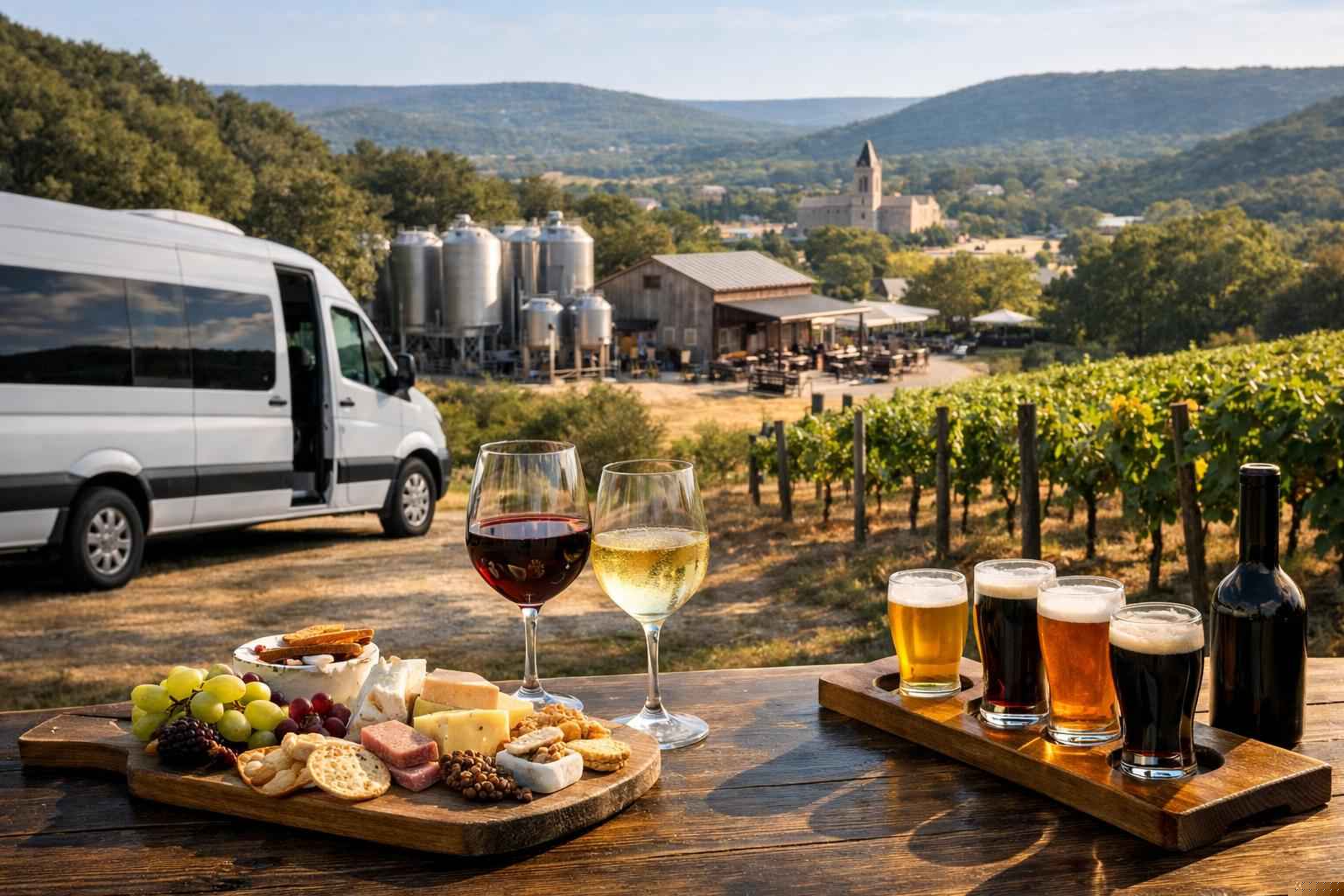 Can You Handle Multi-Stop Winery Brewery City Tours Around Kerrville Texas