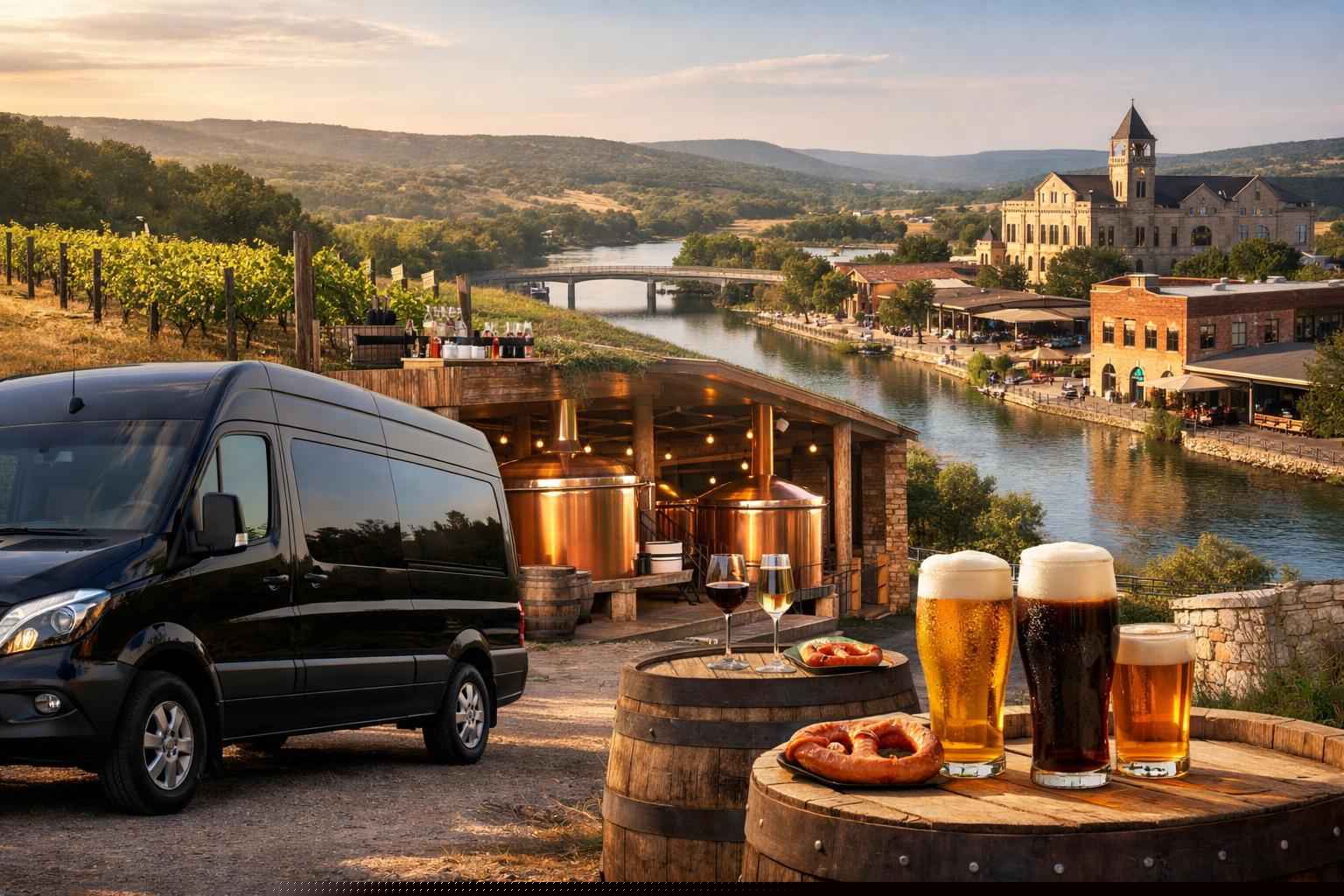 Can You Handle Multi-Stop Winery Brewery City Tours Around Kerrville Texas