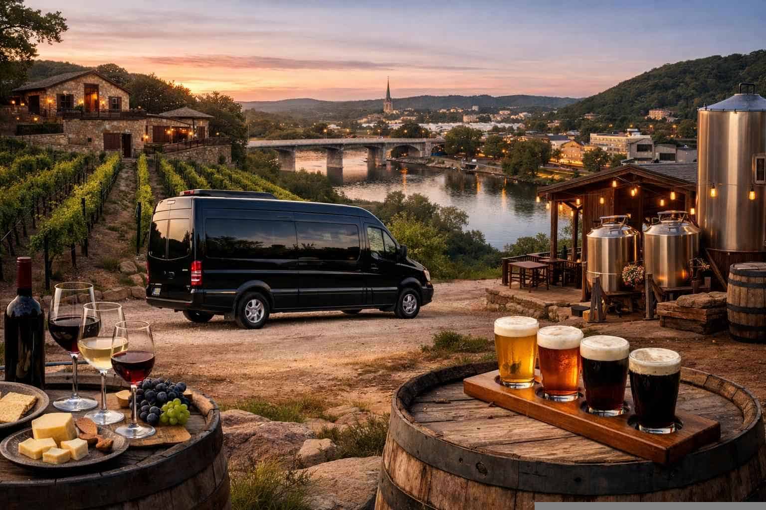 Can You Handle Multi-Stop Winery Brewery City Tours Around Kerrville Texas?