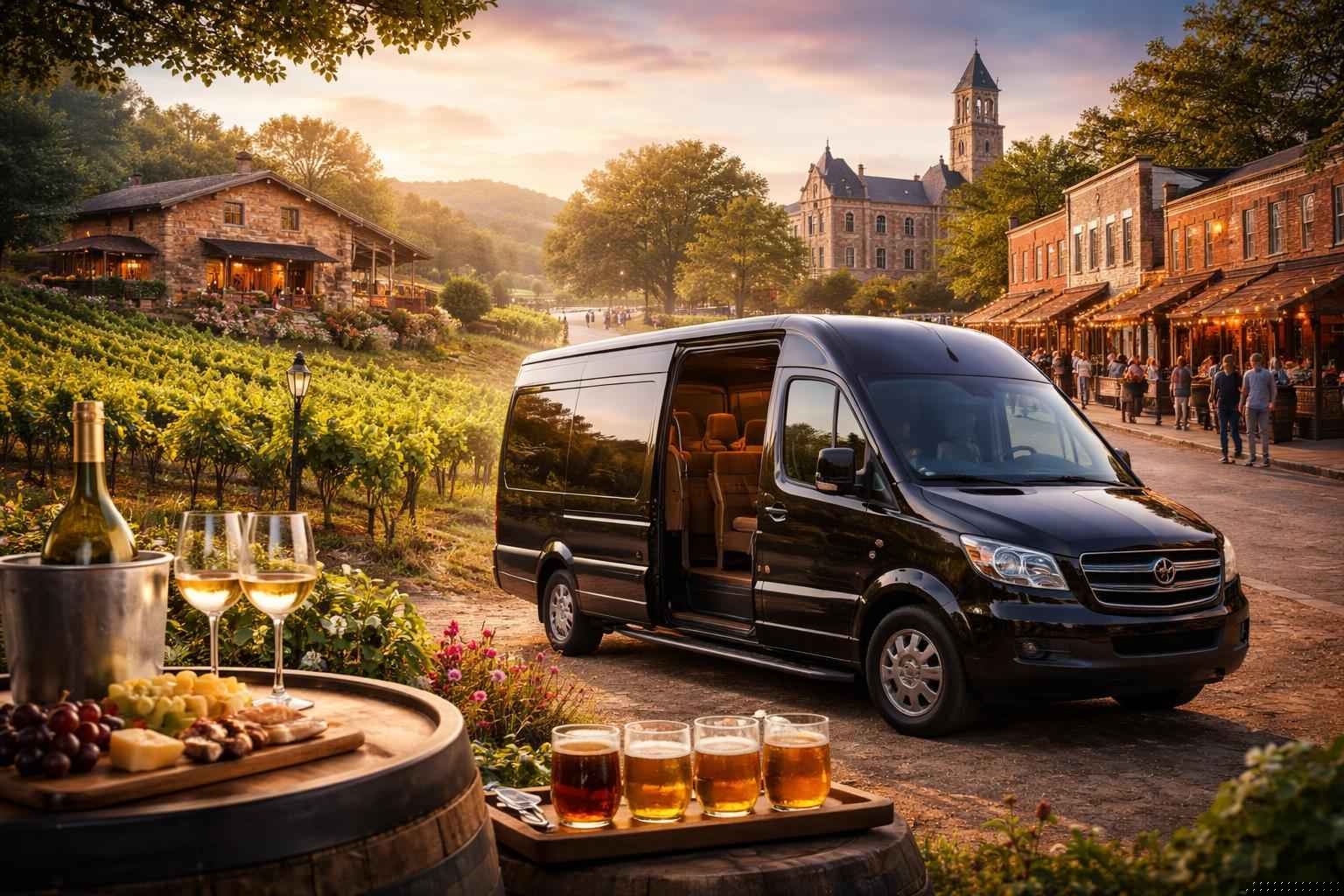 Can You Handle Multi-Stop Winery Brewery City Tours Around Kingsland Texas?
