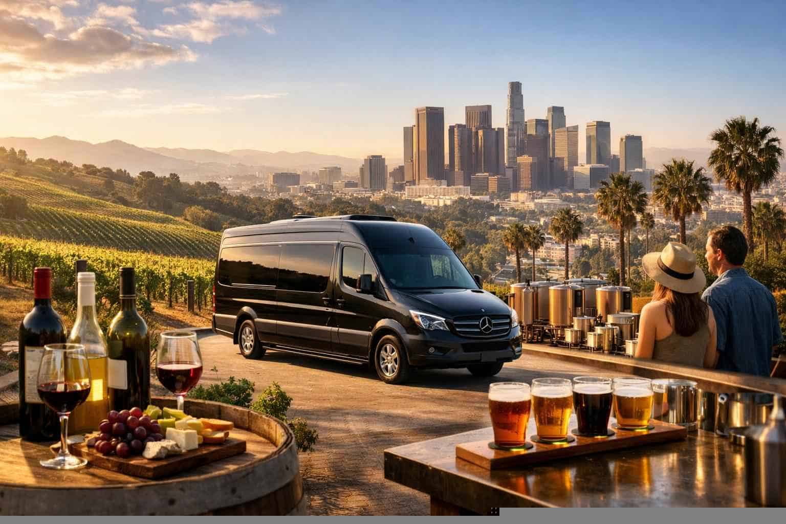 Can You Handle Multi Stop Winery Brewery City Tours Around Los Angeles California?