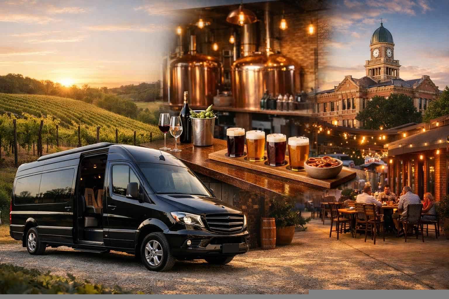 Can You Handle Multi-Stop Winery Brewery City Tours Around McKinney Texas?
