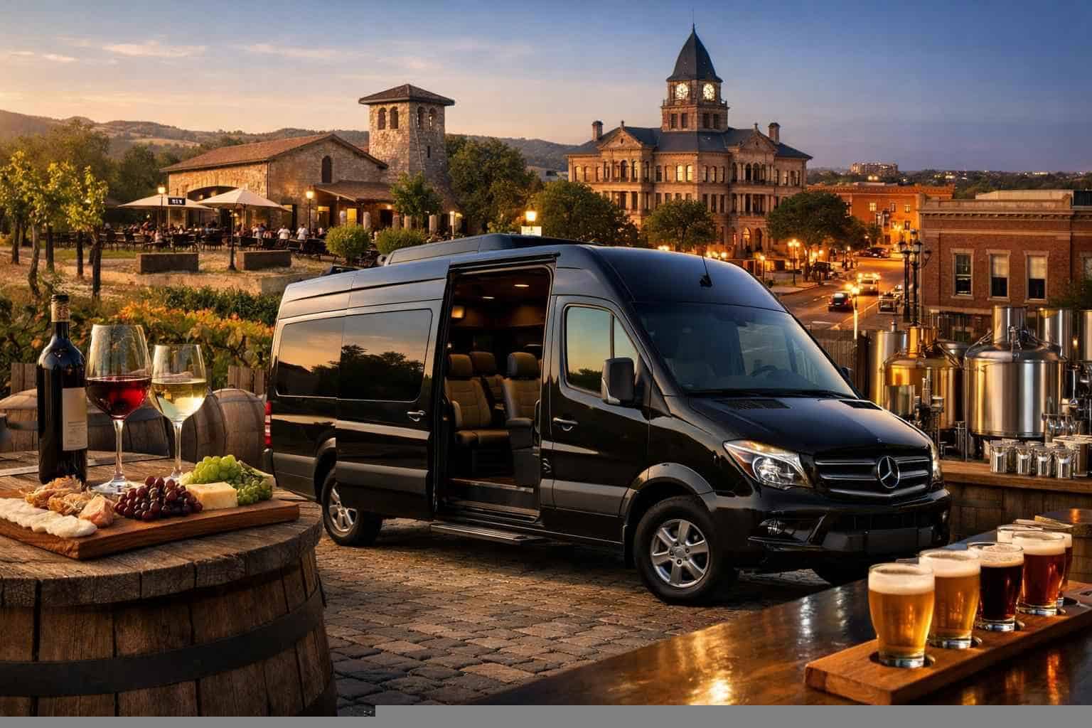 Can You Handle Multi-Stop Winery Brewery City Tours Around McKinney Texas