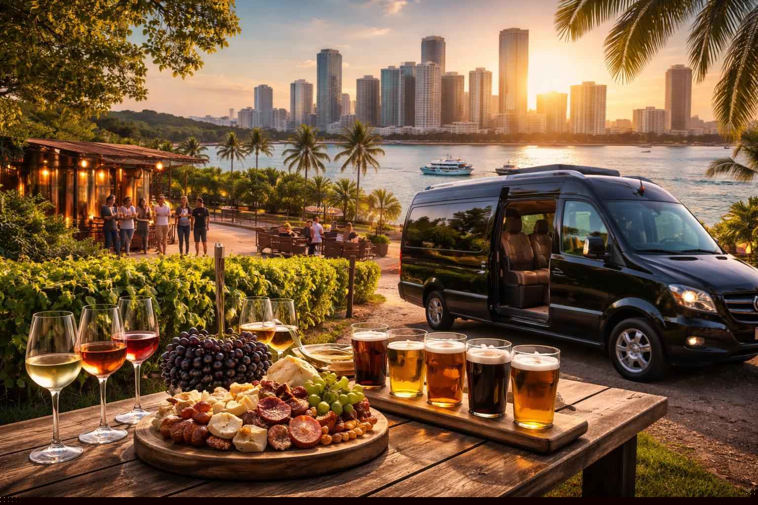 Can You Handle Multi Stop Winery Brewery City Tours Around Miami Florida?