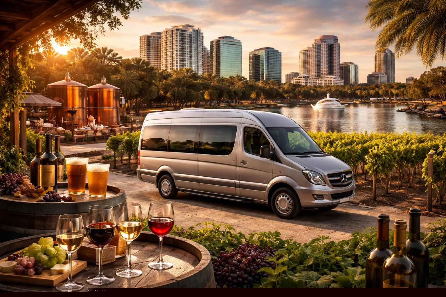 Can You Handle Multi Stop Winery Brewery City Tours Around Orlando Florida