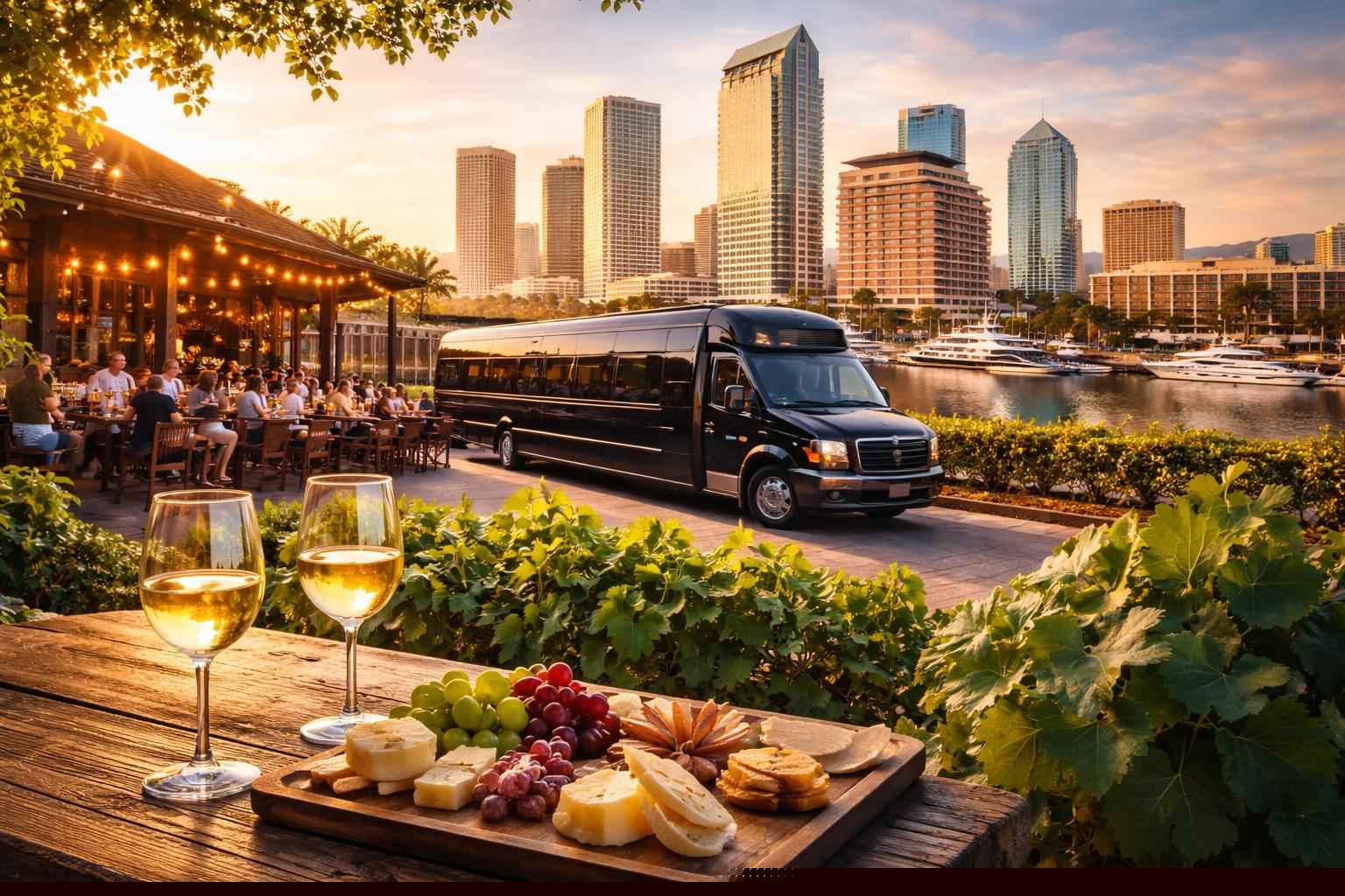 Can you handle multi-stop winery brewery city tours around Tampa Florida?