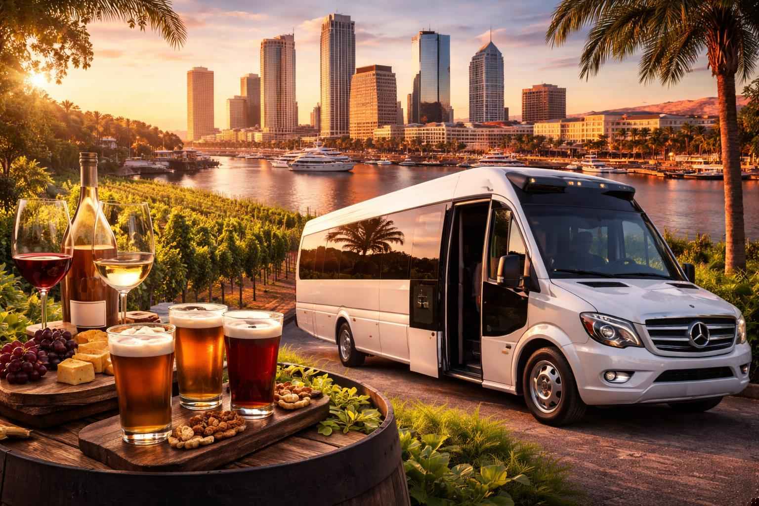 Can You Handle Multi Stop Winery Brewery City Tours Around Tampa Florida