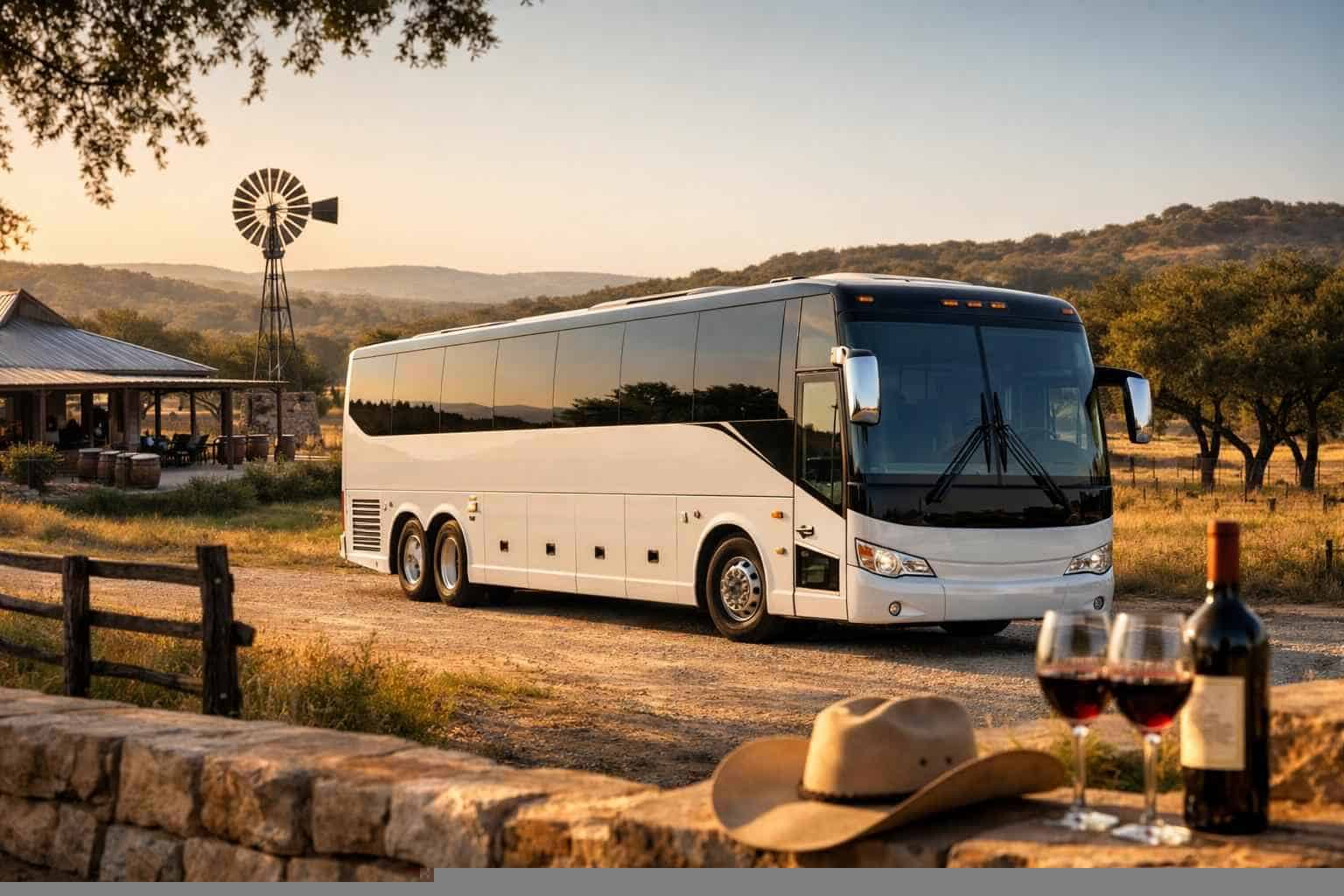 Charter Bus Services for Events in Johnson City