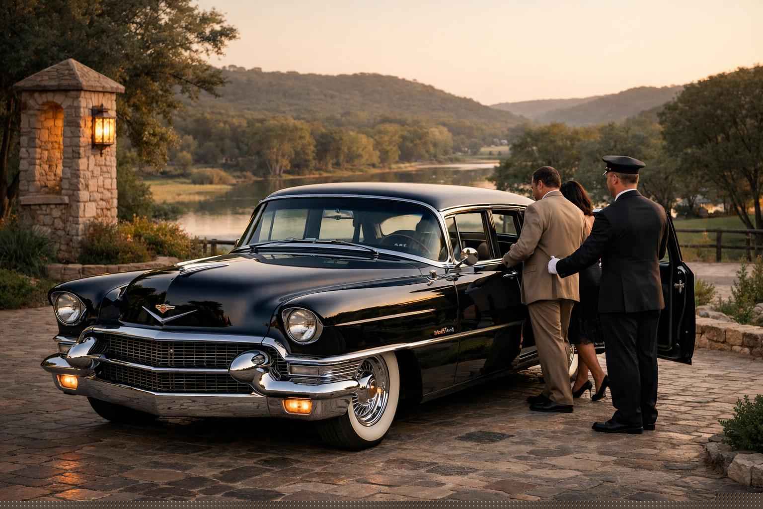 Classic Car Chauffeur Services In Kerrville Texas