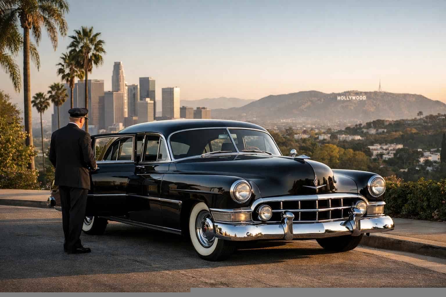 Classic Car Chauffeur Services in Los Angeles California