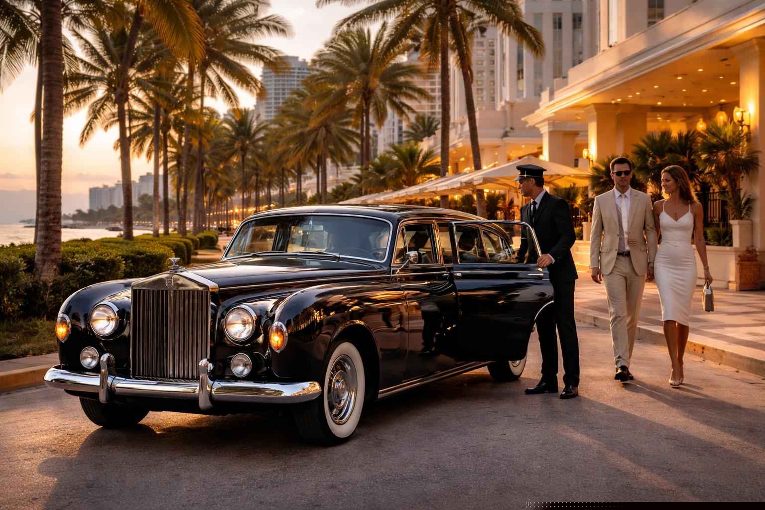 Classic Car Chauffeur Services in Miami Florida