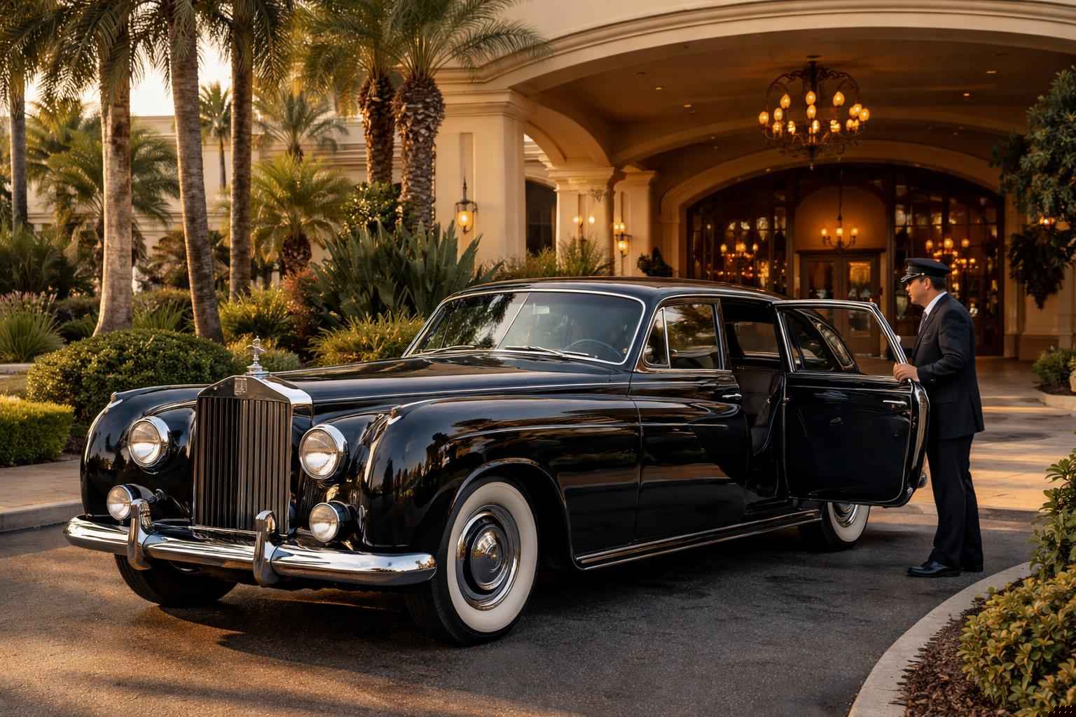 Classic Car Chauffeur Services in Orlando Florida