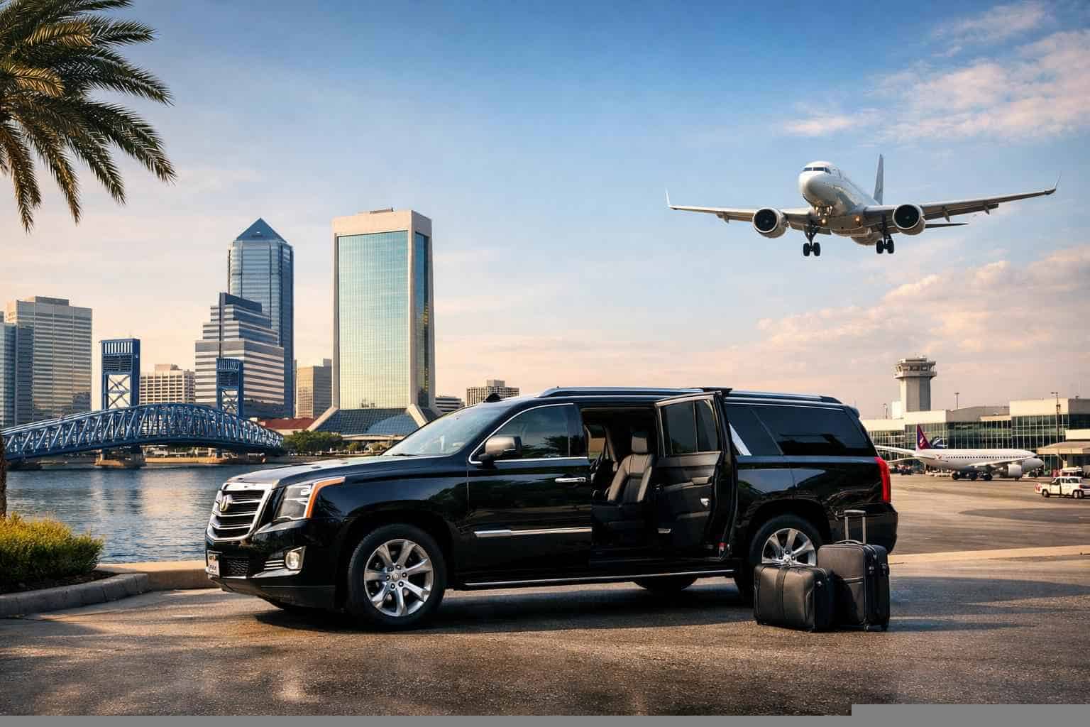 Do you offer transfers between Jacksonville Florida and the main airports?