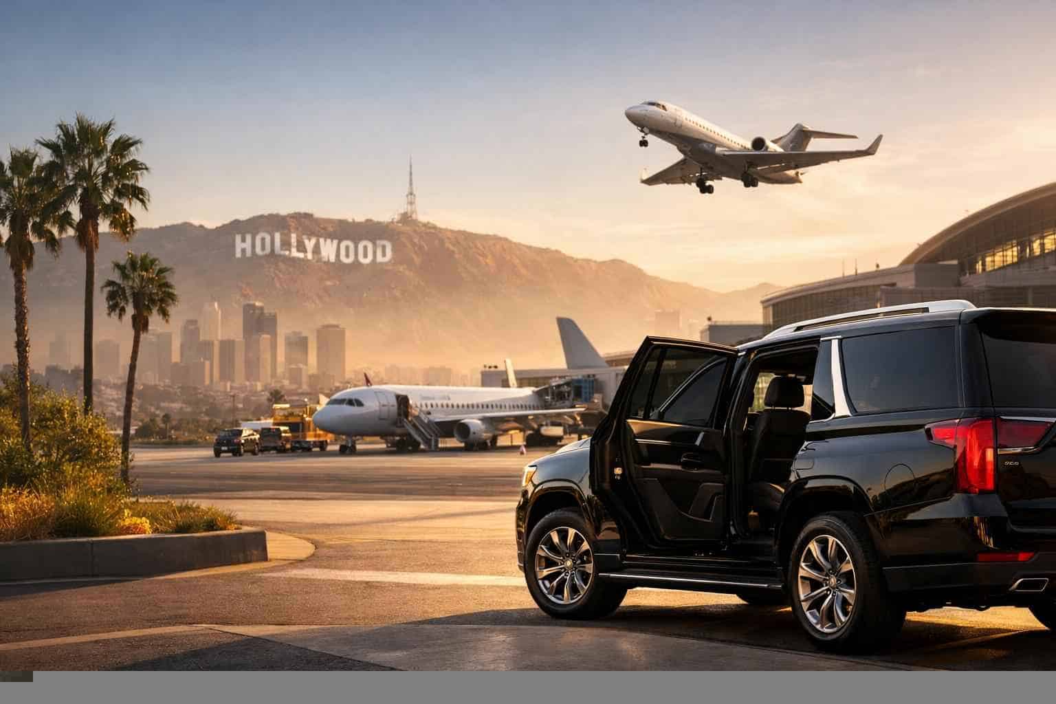 Do you offer transfers between Los Angeles California and the main airports