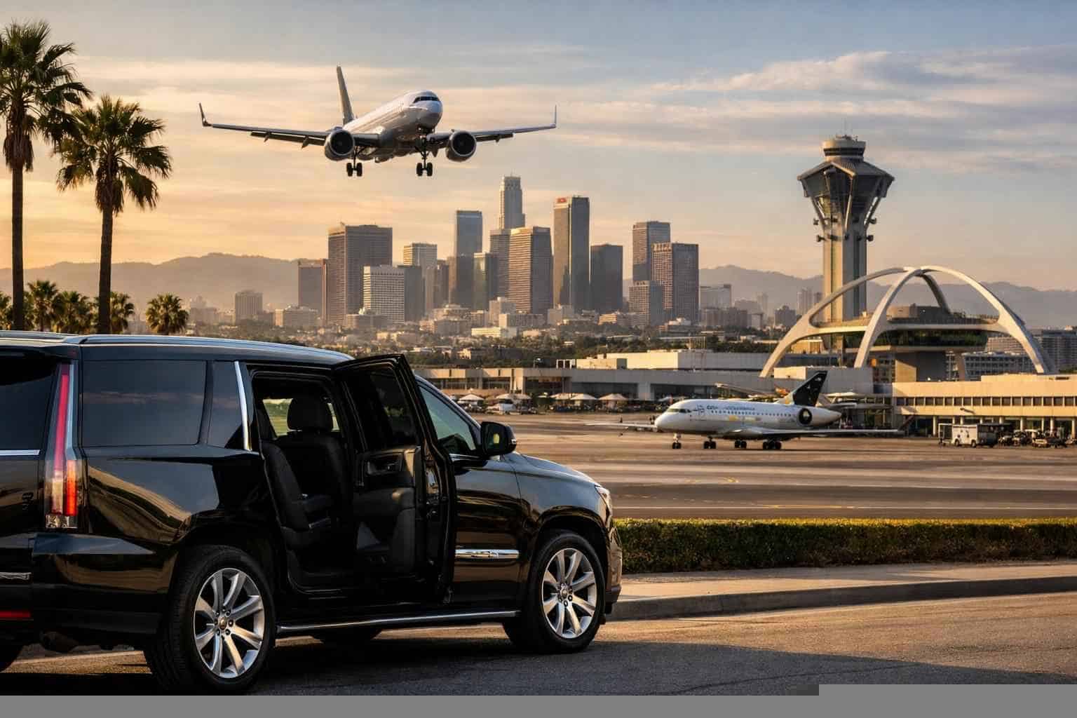 Do you offer transfers between Los Angeles California and the main airports?