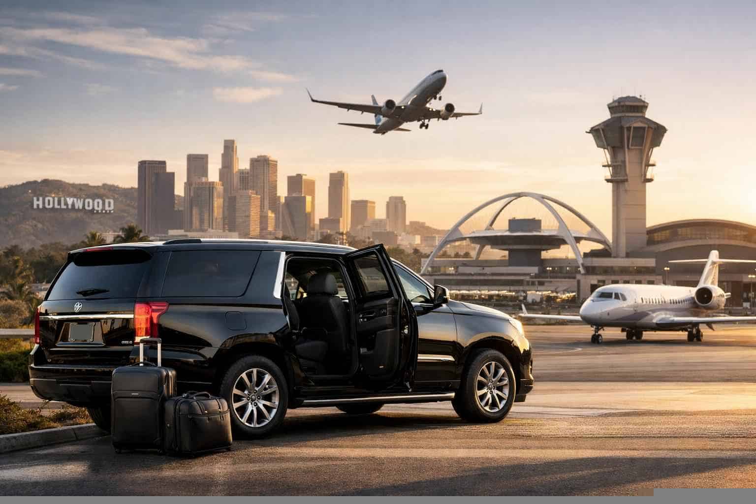 Do you offer transfers between Los Angeles California and the main airports?