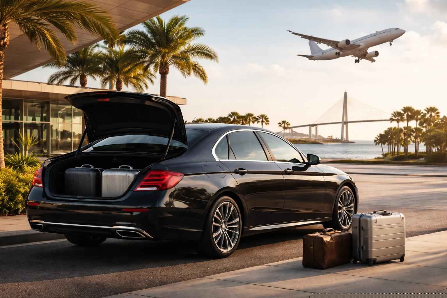Do you offer transfers between St. Petersburg Florida and the main airports?